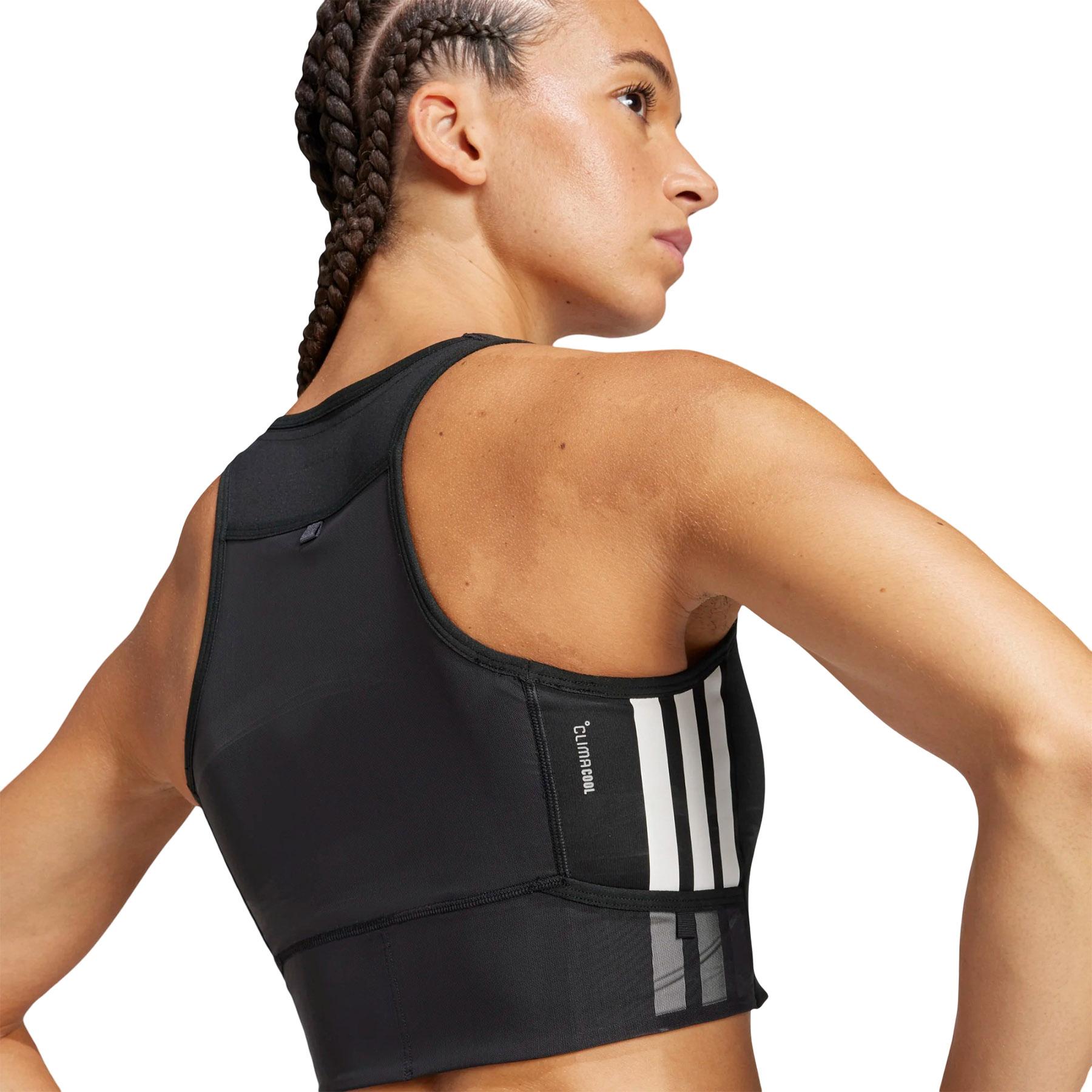 Product gallery image number 9 for product Adizero Running Gel Pocket Crop Top - Women's