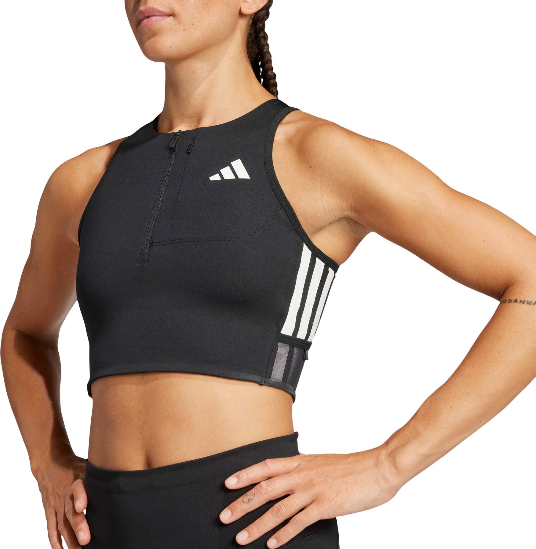Product gallery image number 2 for product Adizero Running Gel Pocket Crop Top - Women's