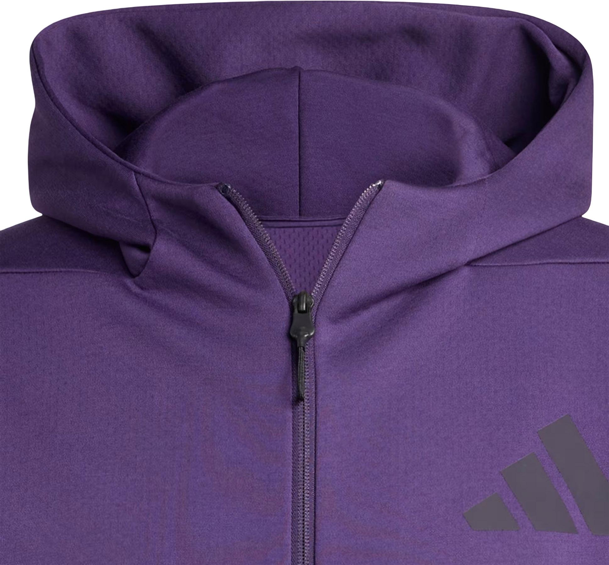 Product gallery image number 4 for product Essentials 3-Stripes Fleece Hoodie - Men's