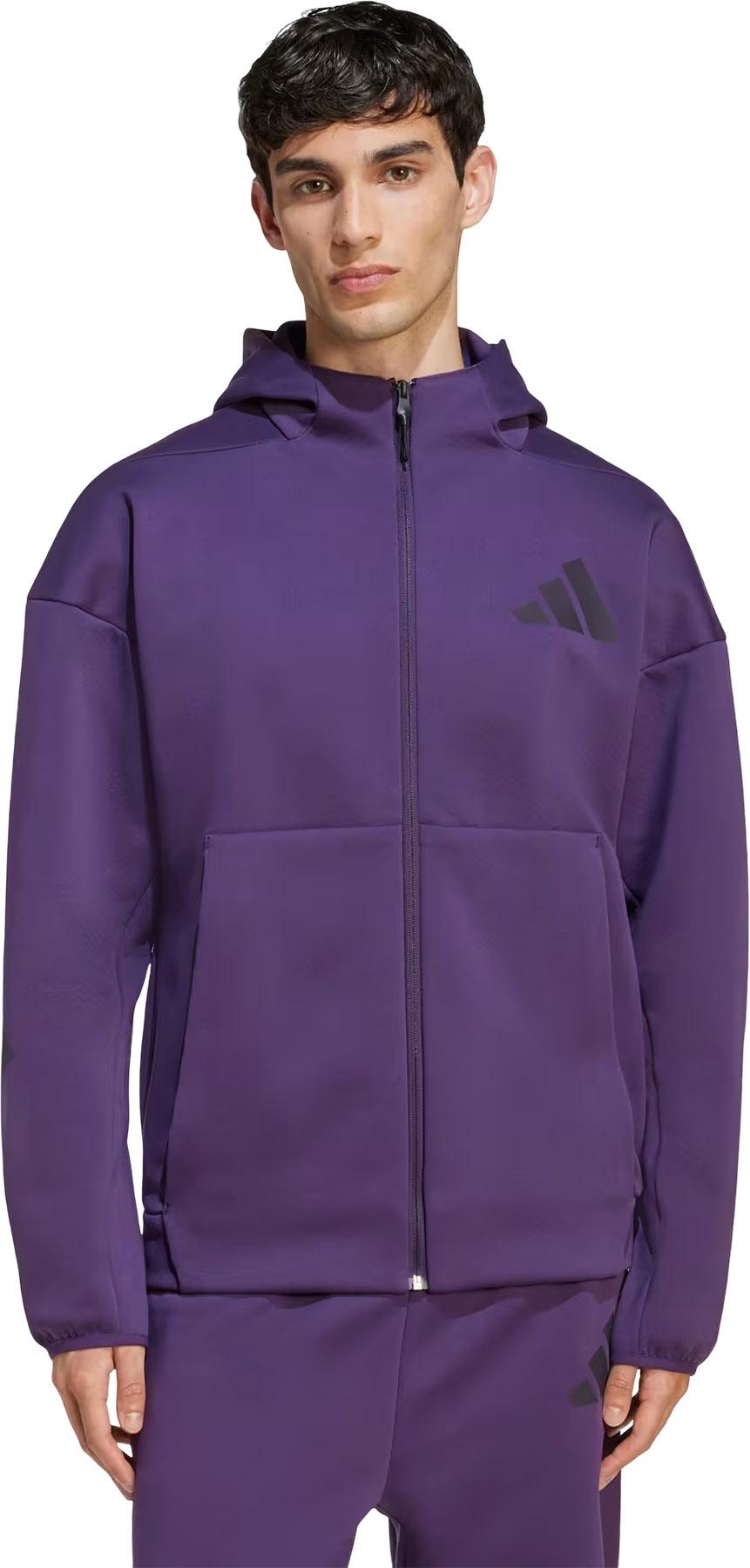 Product gallery image number 12 for product Essentials 3-Stripes Fleece Hoodie - Men's