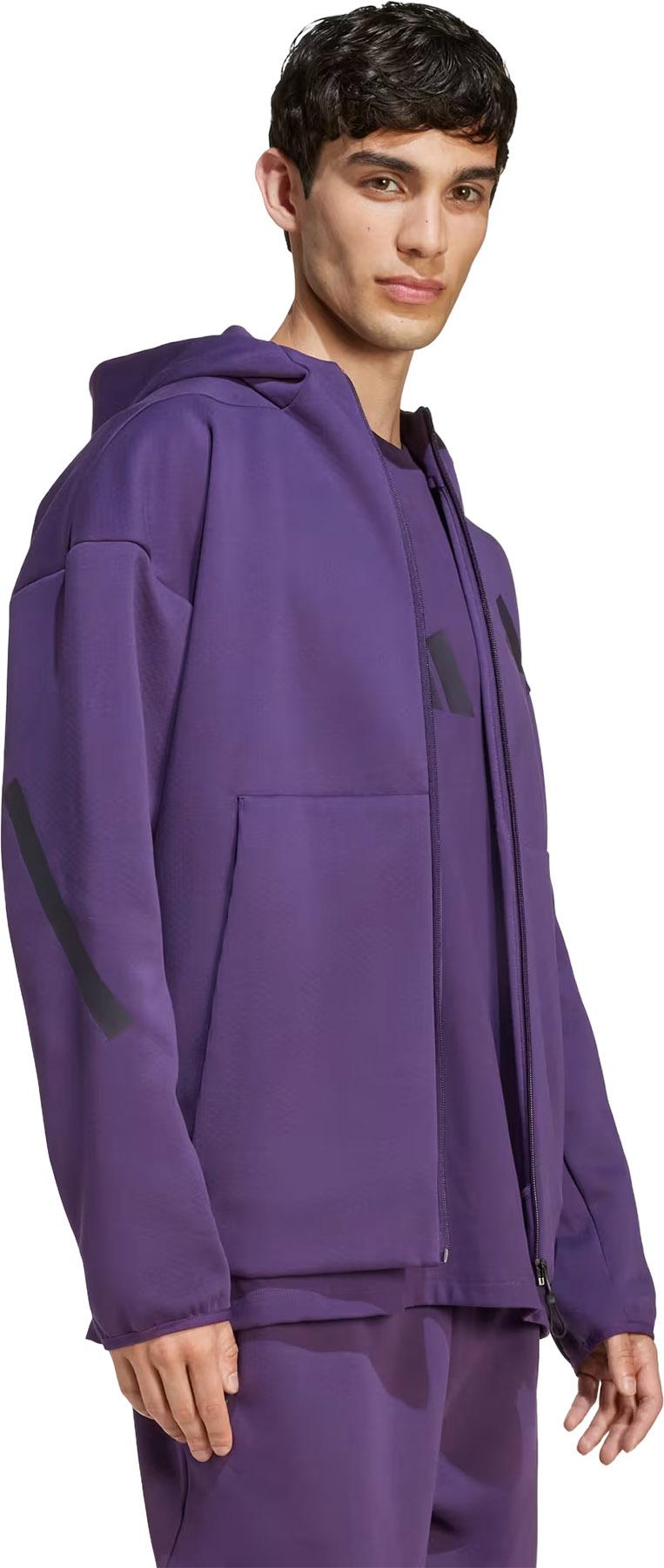 Product gallery image number 8 for product Essentials 3-Stripes Fleece Hoodie - Men's