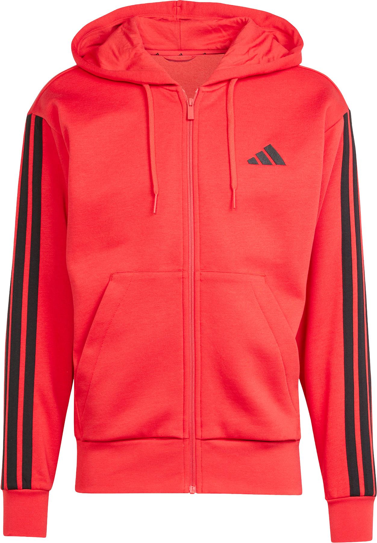 Product image for Essentials 3-Stripes Fleece Hoodie - Men's