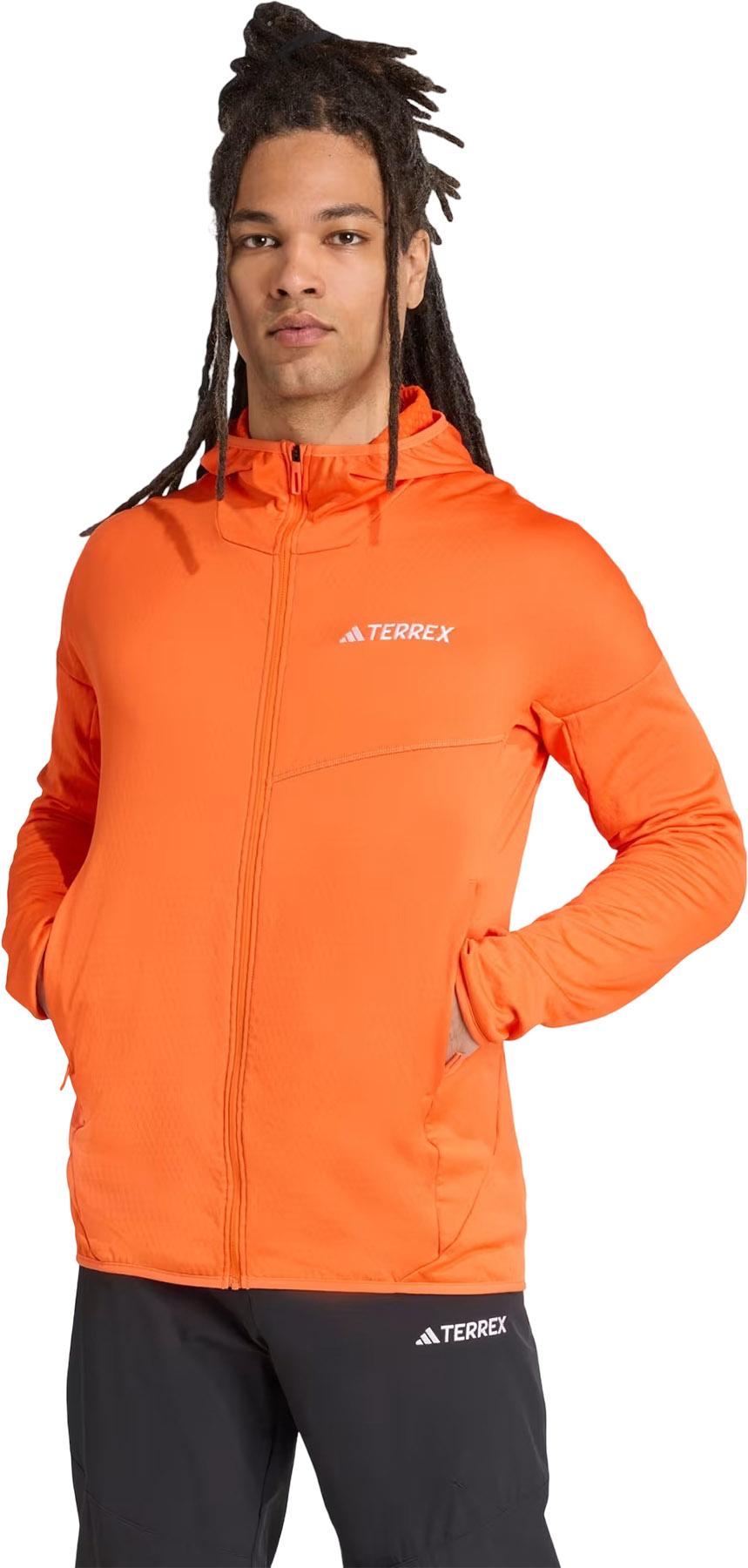 Product gallery image number 6 for product Terrex Xperior CLIMAWARM Light Fleece Hooded Jacket - Men's