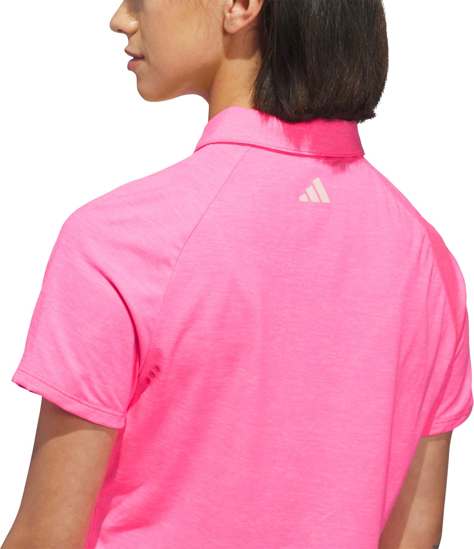 Product gallery image number 3 for product Ultimate365 Heathered Twistknit Polo Shirt - Women's