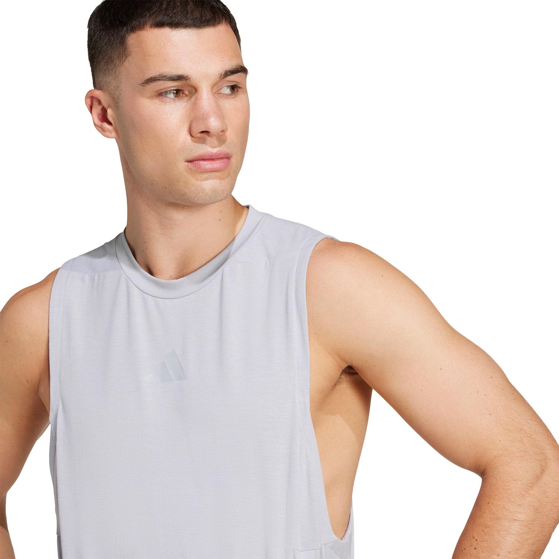 Product gallery image number 3 for product Designed for Training 3-Stripes Tank Top - Men's
