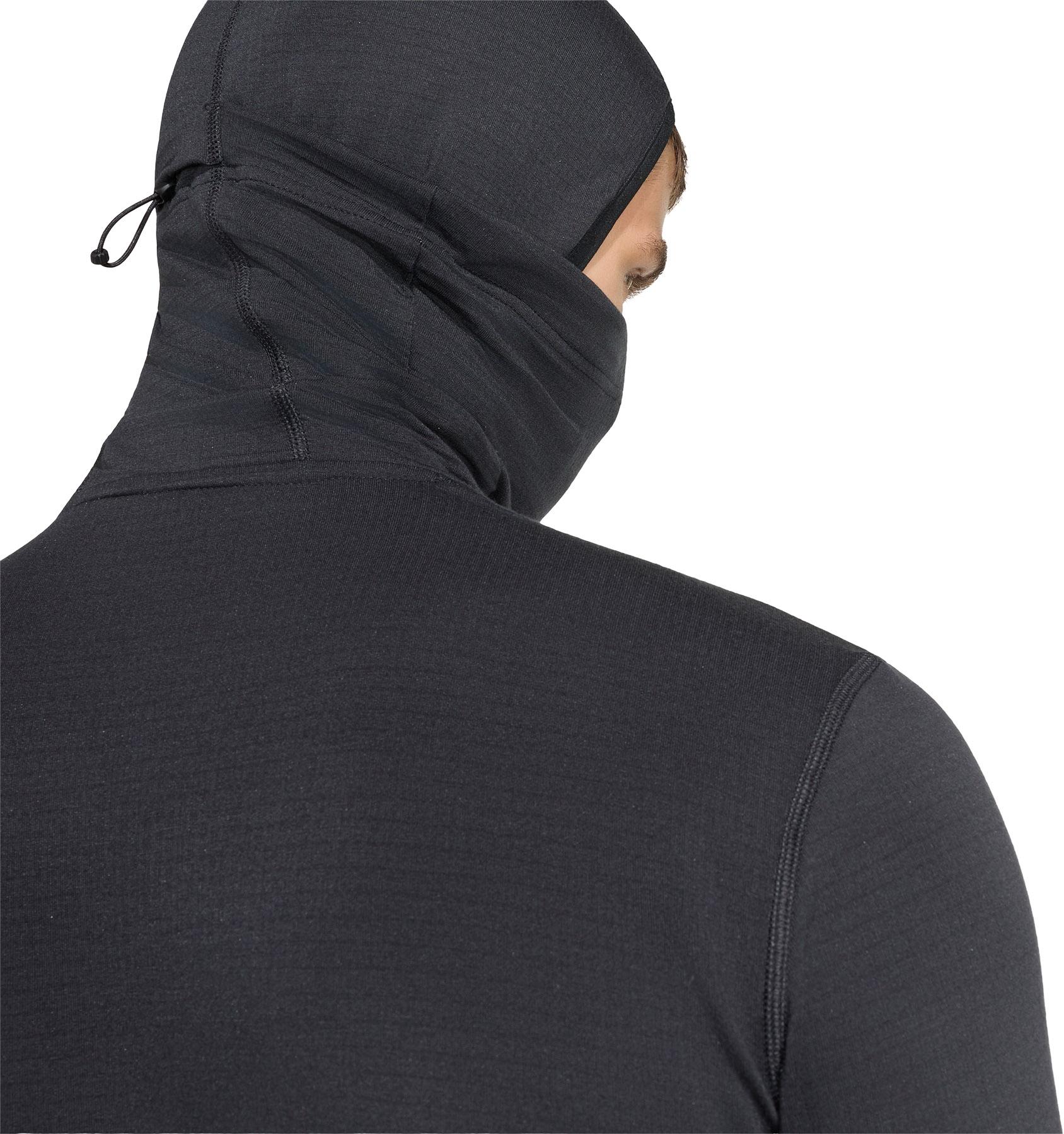 Product gallery image number 5 for product Adi365 Running Essentials Winterized Long Sleeve Hooded Track Top - Men's