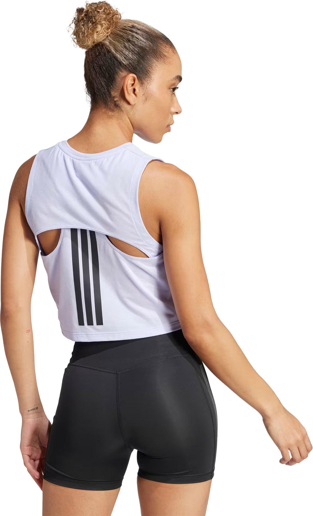 Product gallery image number 2 for product Power 3-Stripes Boxy Tank Top - Women's