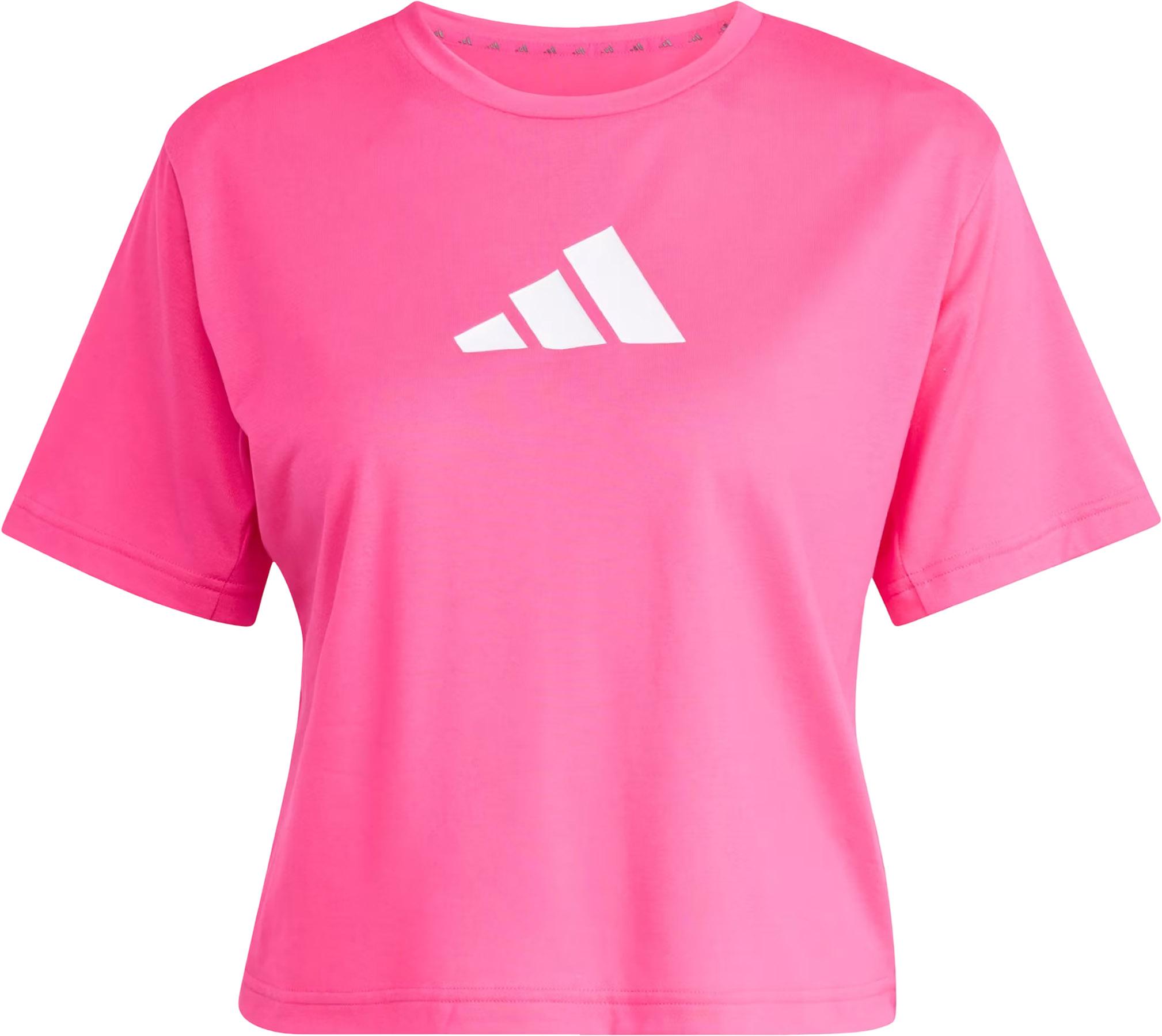 Product image for T-shirt d'entraînement performance à grand logo Train Essentials - Femme