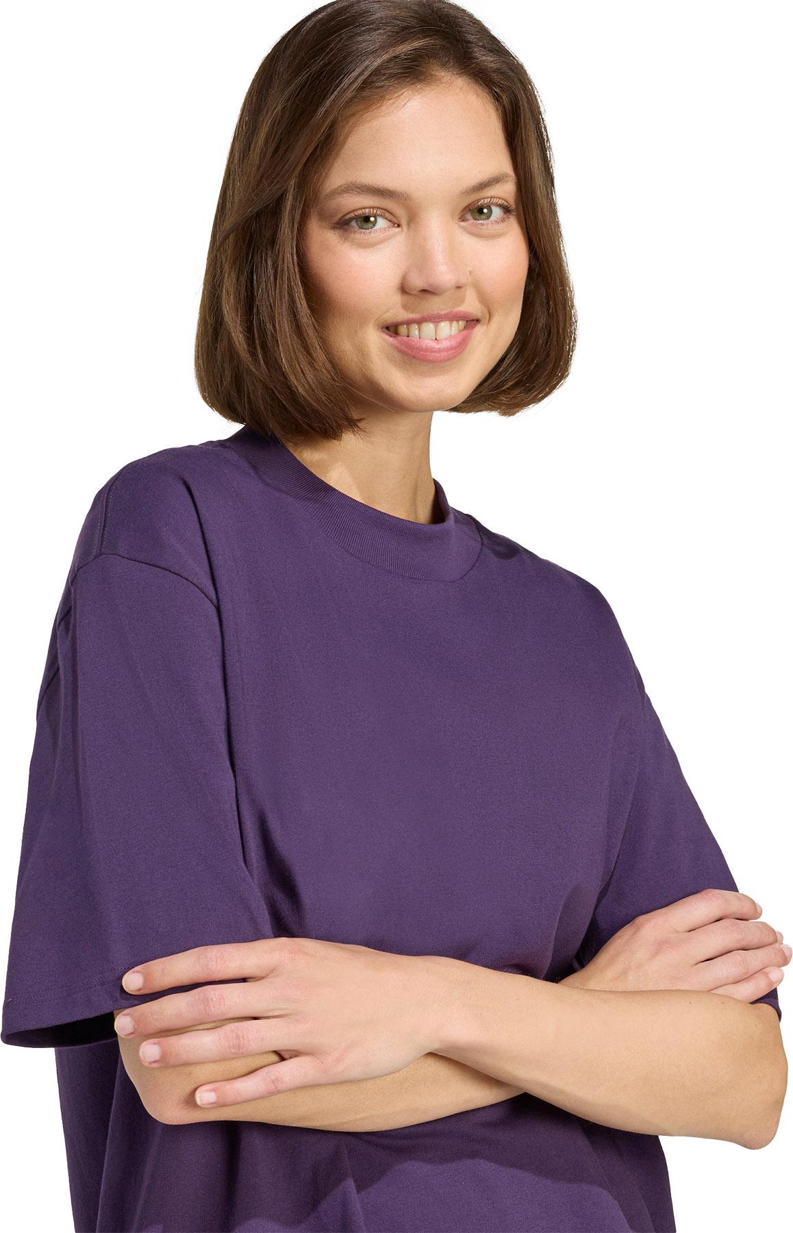 Product gallery image number 4 for product Essentials Contemporary Logo Boyfriend T-Shirt - Women's