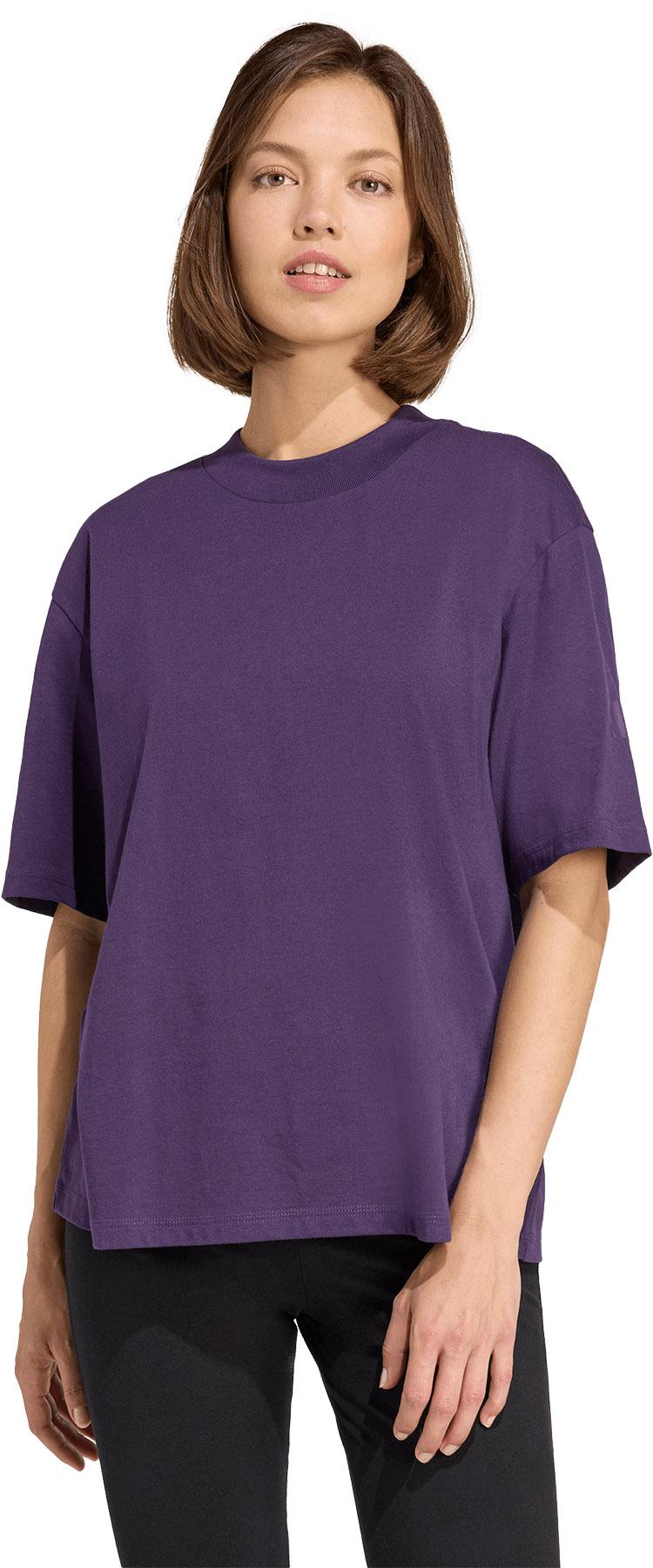 Product gallery image number 5 for product Essentials Contemporary Logo Boyfriend T-Shirt - Women's