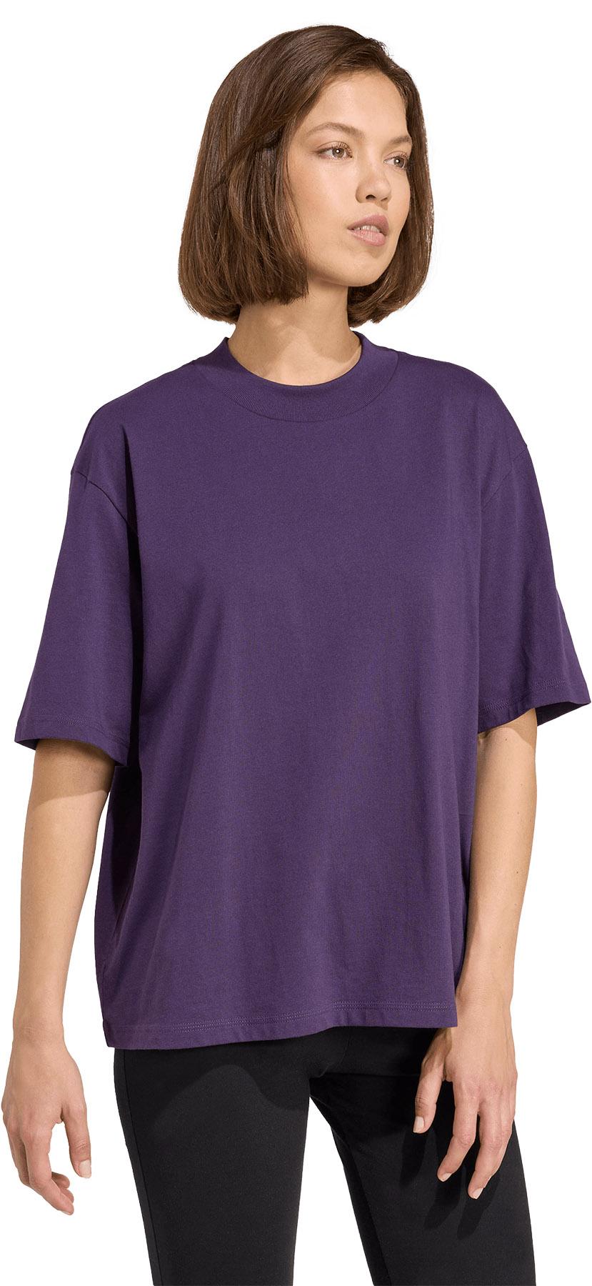 Product gallery image number 6 for product Essentials Contemporary Logo Boyfriend T-Shirt - Women's