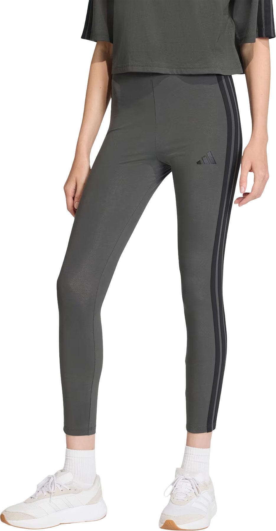 Product gallery image number 5 for product Essentials 3-Stripes Cotton Leggings - Women's