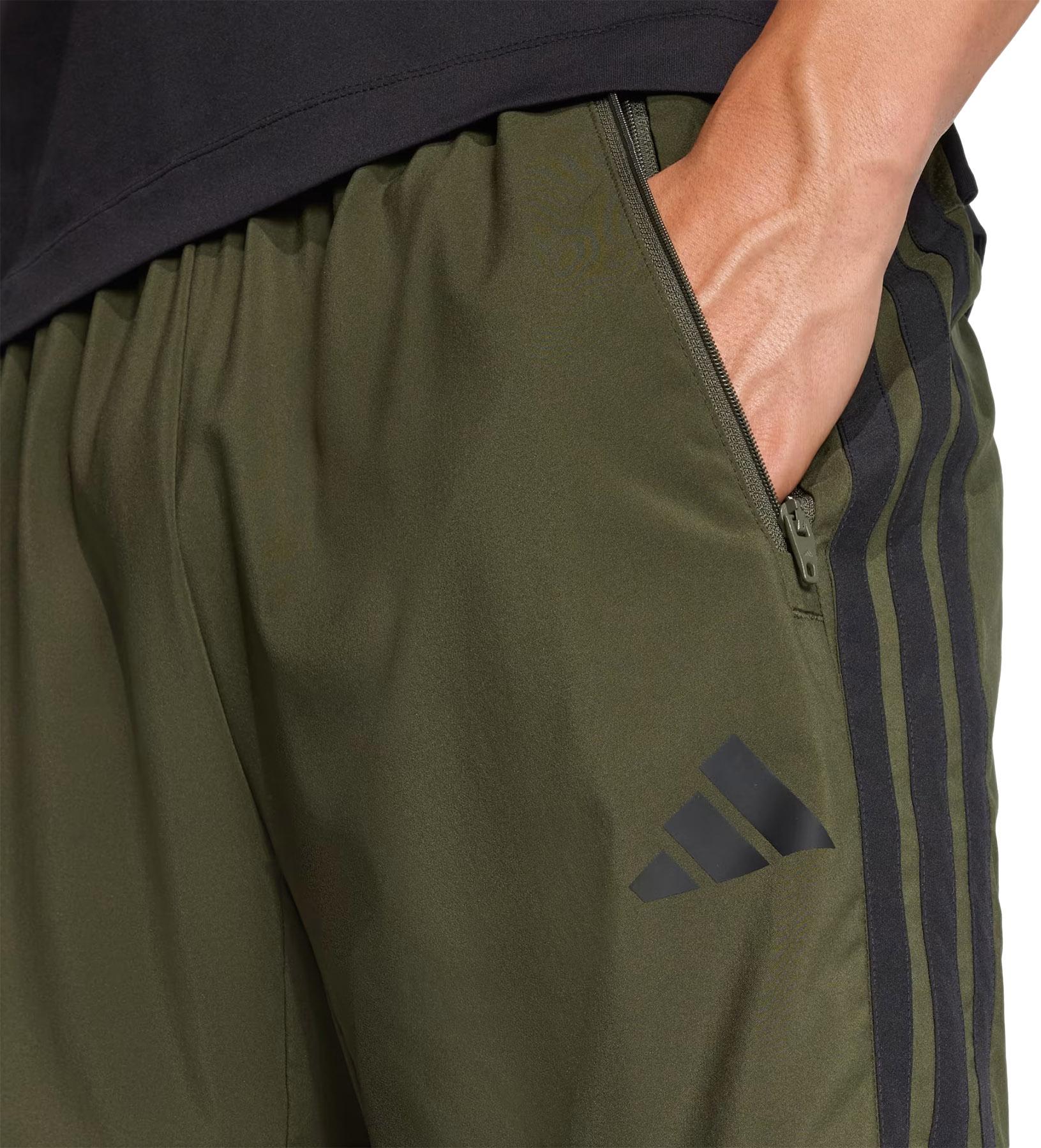 Product gallery image number 2 for product Essentials Training 3-Stripes Woven Shorts - Men's
