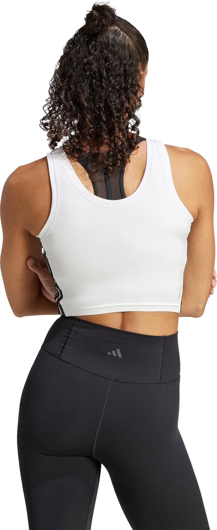 Product gallery image number 2 for product Train Essentials 3-Stripes Crop Tank Top - Women's