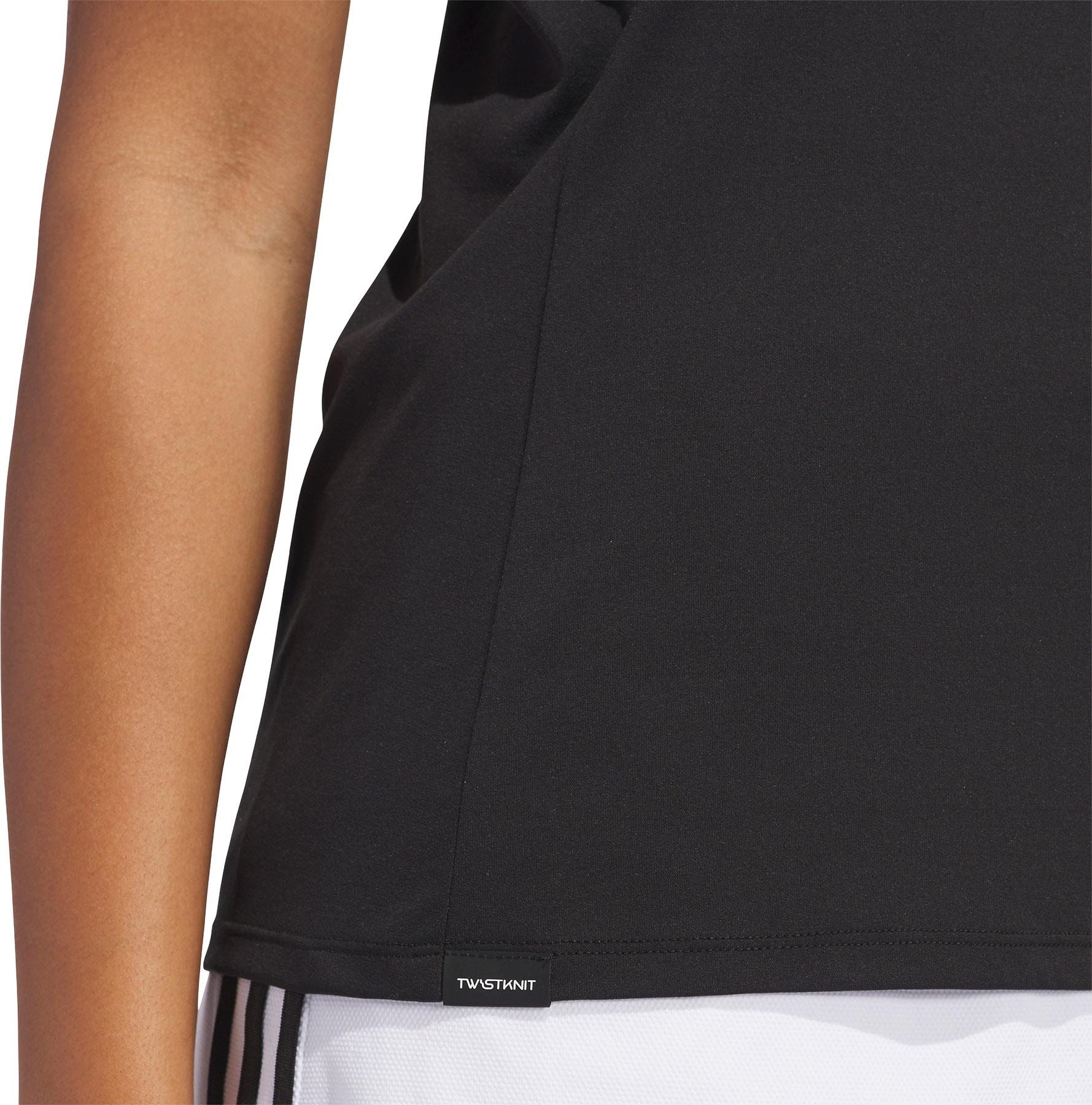 Product gallery image number 4 for product Ultimate365 Tour Twistknit Short Sleeve Golf Polo - Women's