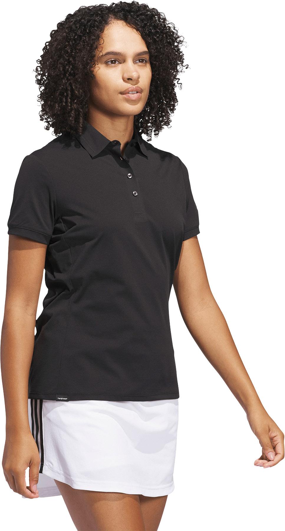 Product gallery image number 5 for product Ultimate365 Tour Twistknit Short Sleeve Golf Polo - Women's