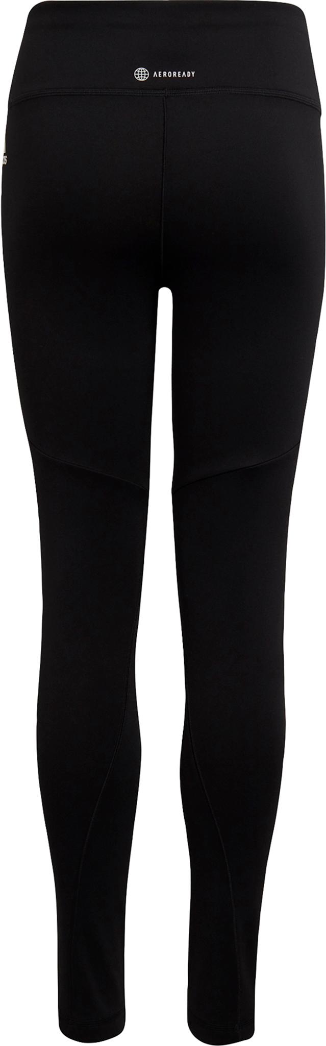 Product gallery image number 2 for product Optime AEROREADY 3-Stripes Training Tights - Girls