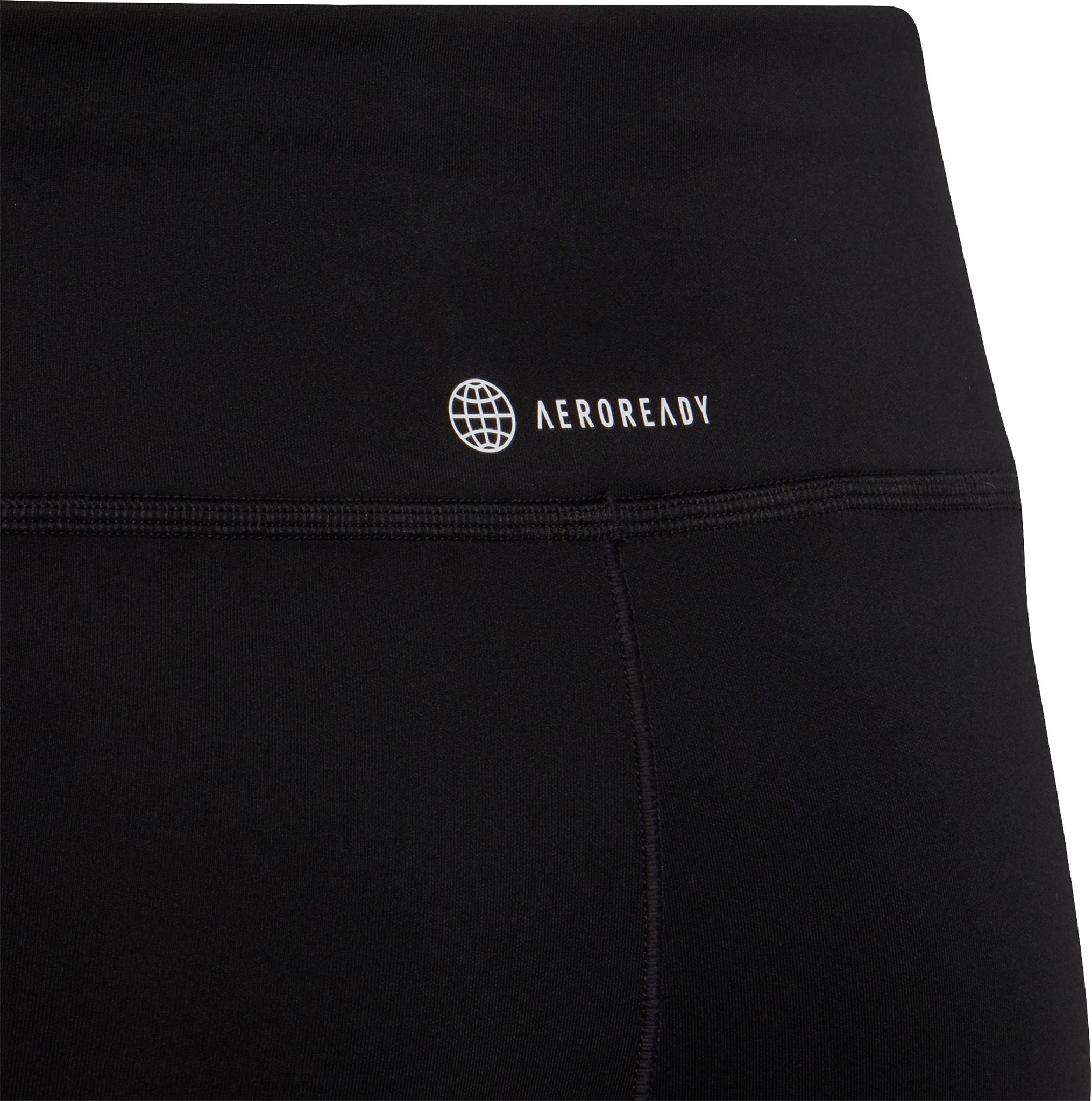 Product gallery image number 4 for product Optime AEROREADY 3-Stripes Training Tights - Girls