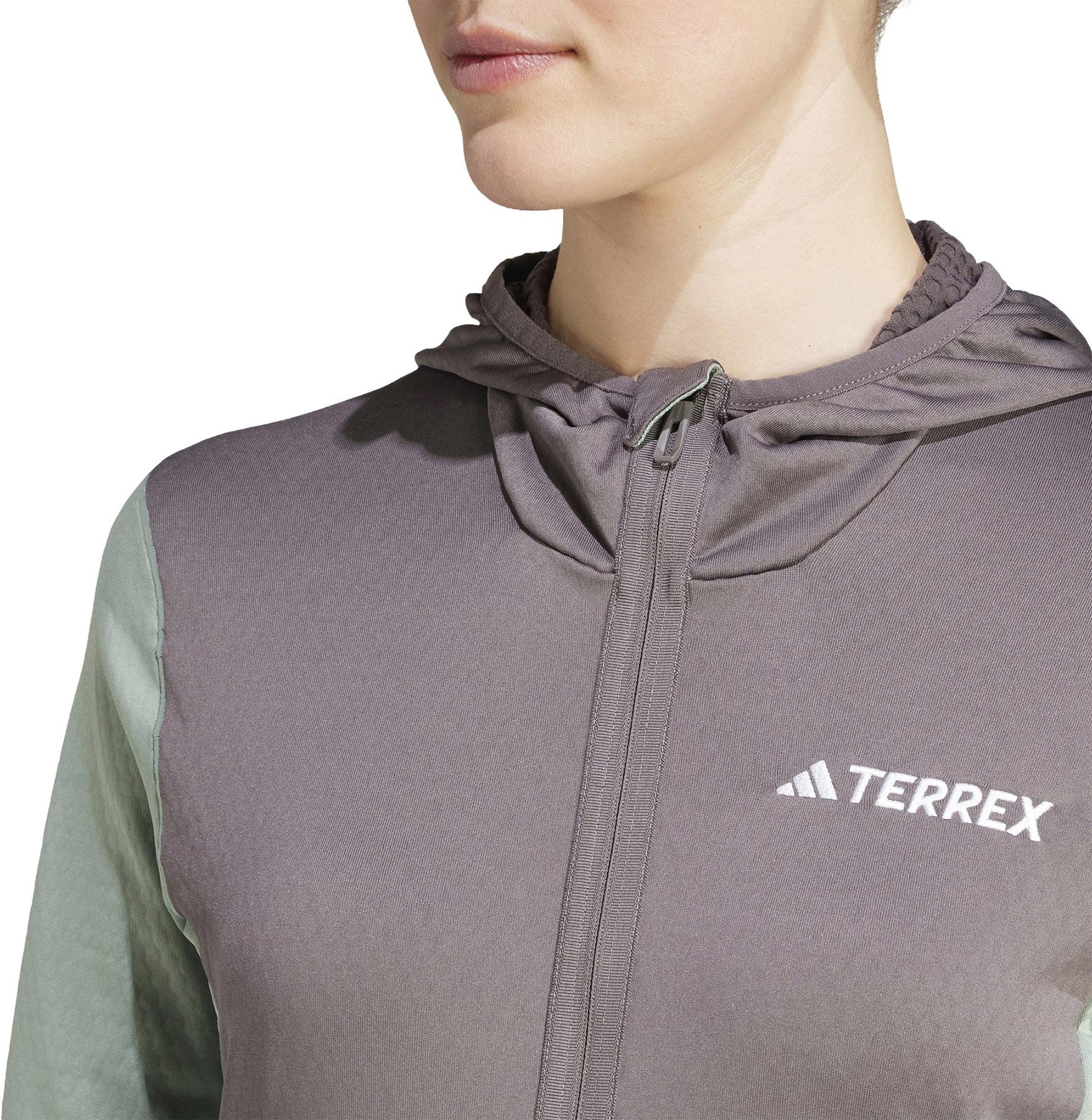 Product gallery image number 5 for product Terrex Xperior Light Fleece Hooded Jacket - Women's