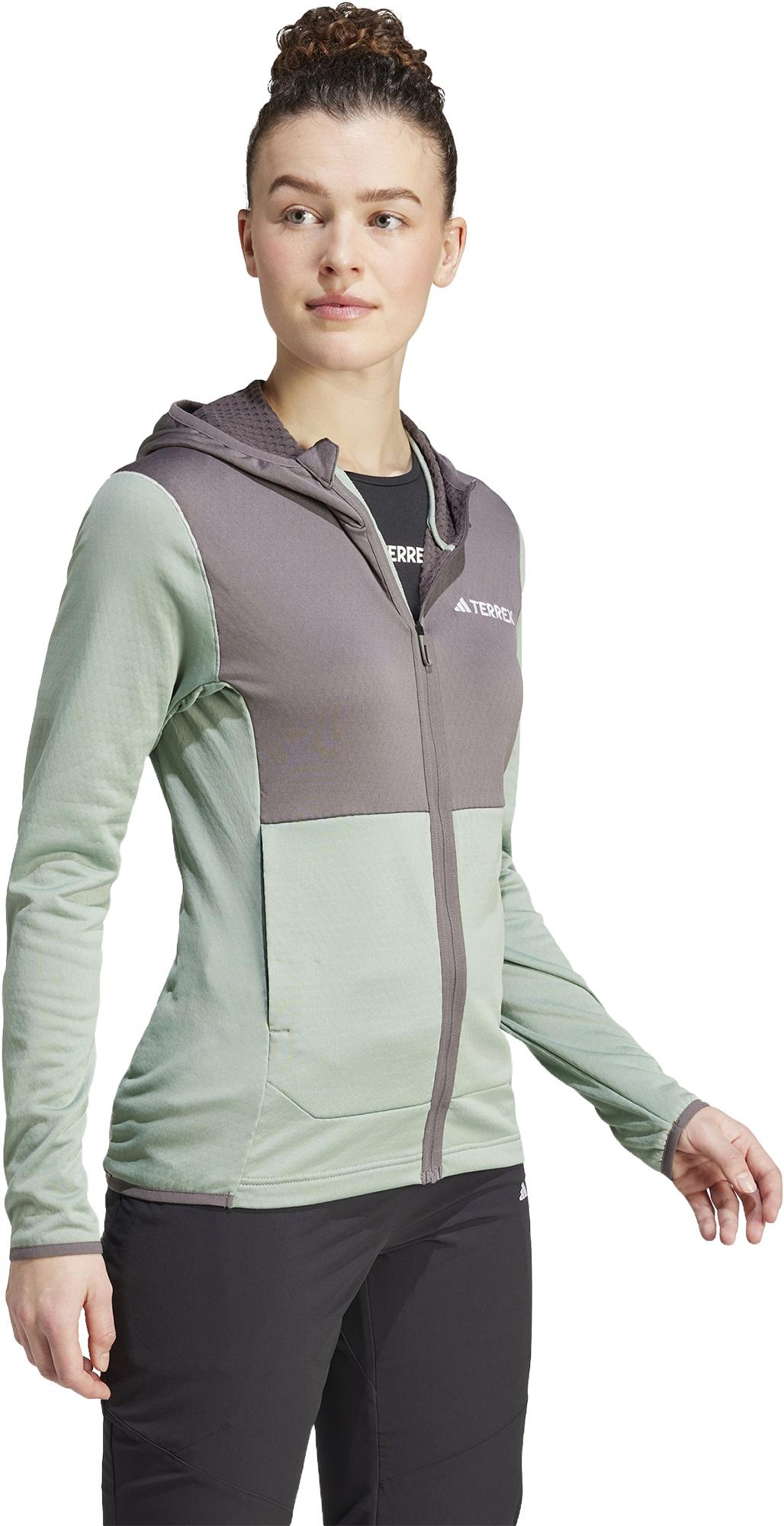 Product gallery image number 4 for product Terrex Xperior Light Fleece Hooded Jacket - Women's