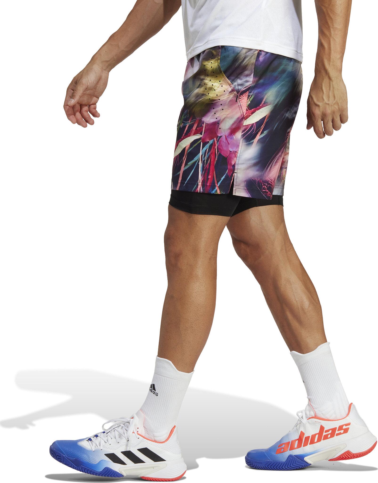 Product gallery image number 4 for product Melbourne Ergo Tennis Graphic Shorts - Men's