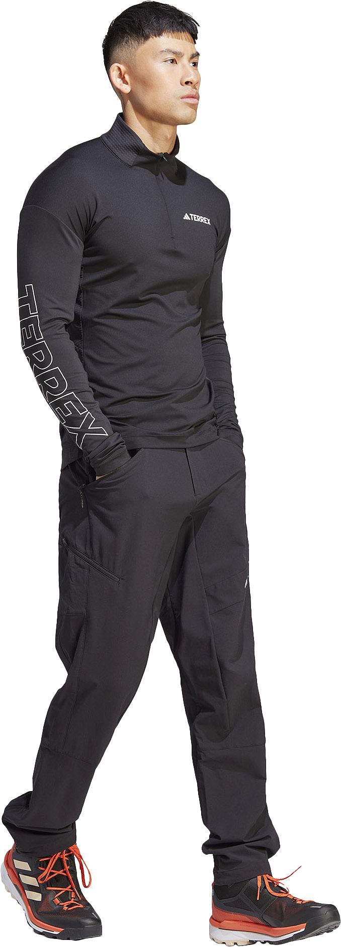 Product gallery image number 8 for product Terrex Techrock Mountaineering Soft Shell Tracksuit Bottom - Men's