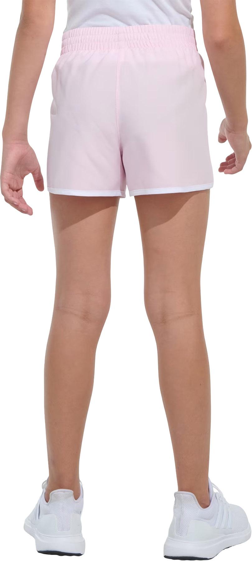 Product gallery image number 3 for product Short tissé avec ceinture élastique avec bordure Adidas - Fille
