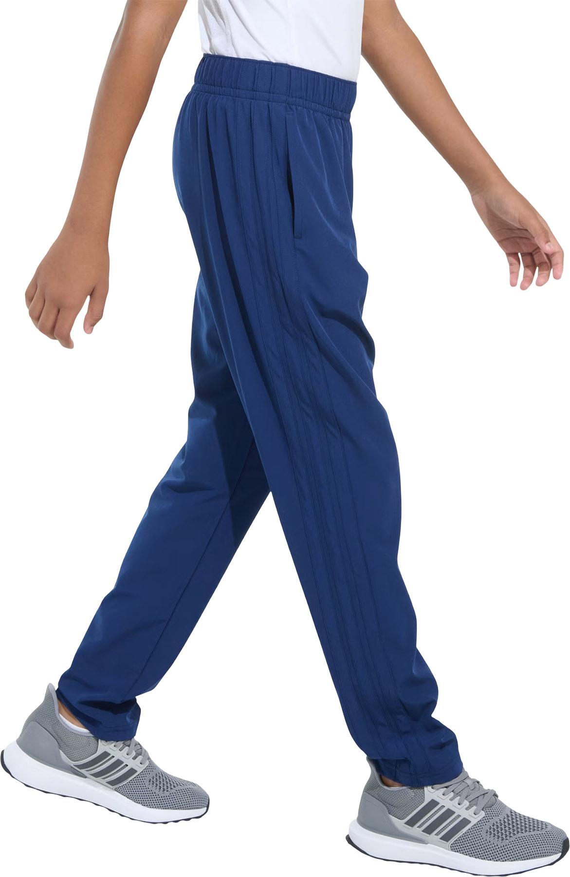 Product gallery image number 3 for product Elastic Waistband Woven 3-Stripes Stretch Joggers - Boys