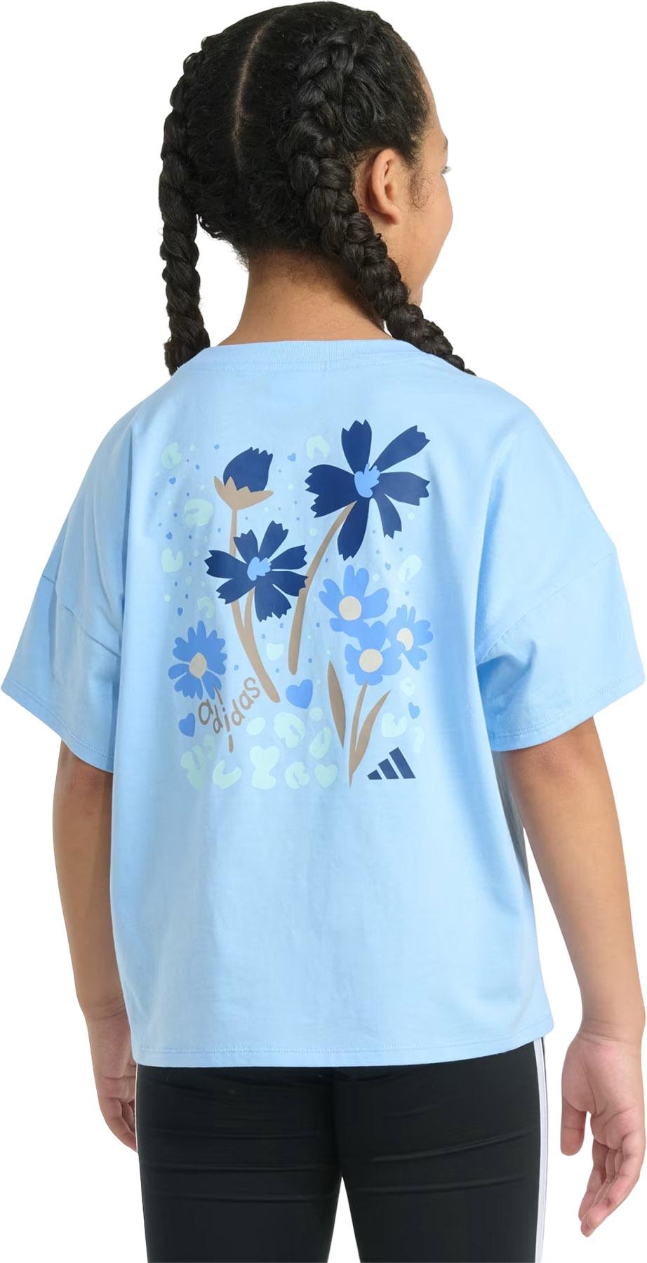 Product gallery image number 2 for product Short Sleeve Drop Shoulder T-Shirt - Girls