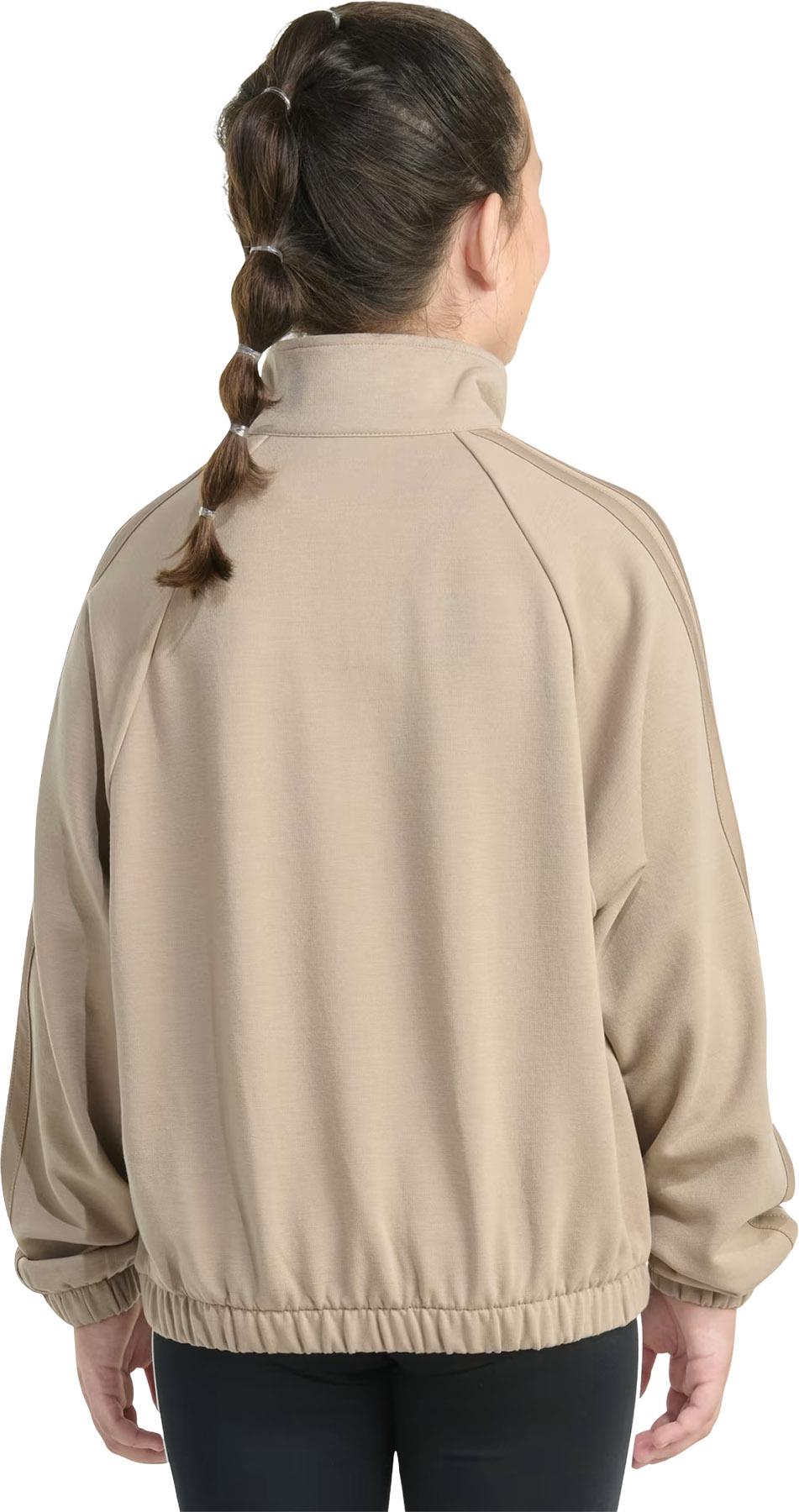 Product gallery image number 2 for product Chandail d’entraînement à manches longues et glissière 1/4 - Fille