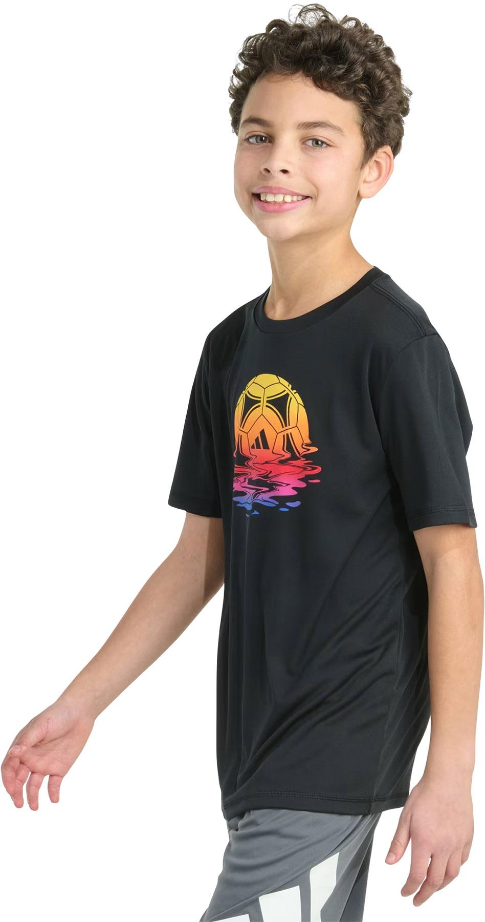 Product gallery image number 3 for product T-shirt en polyester à manches courtes Athlete - Garçon