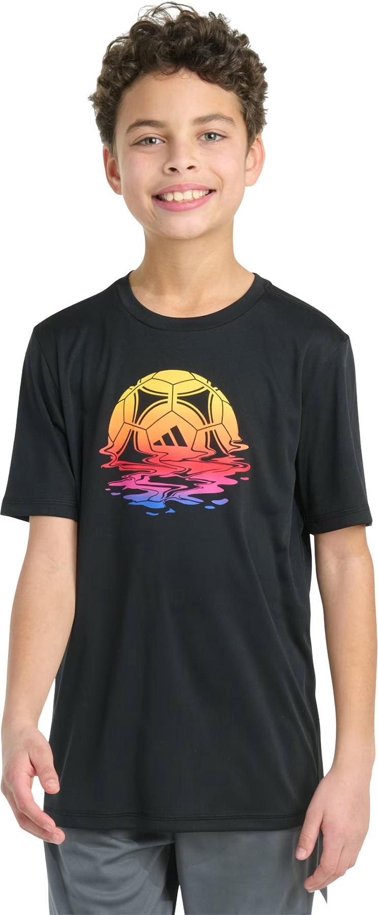 Product image for T-shirt en polyester à manches courtes Athlete - Garçon