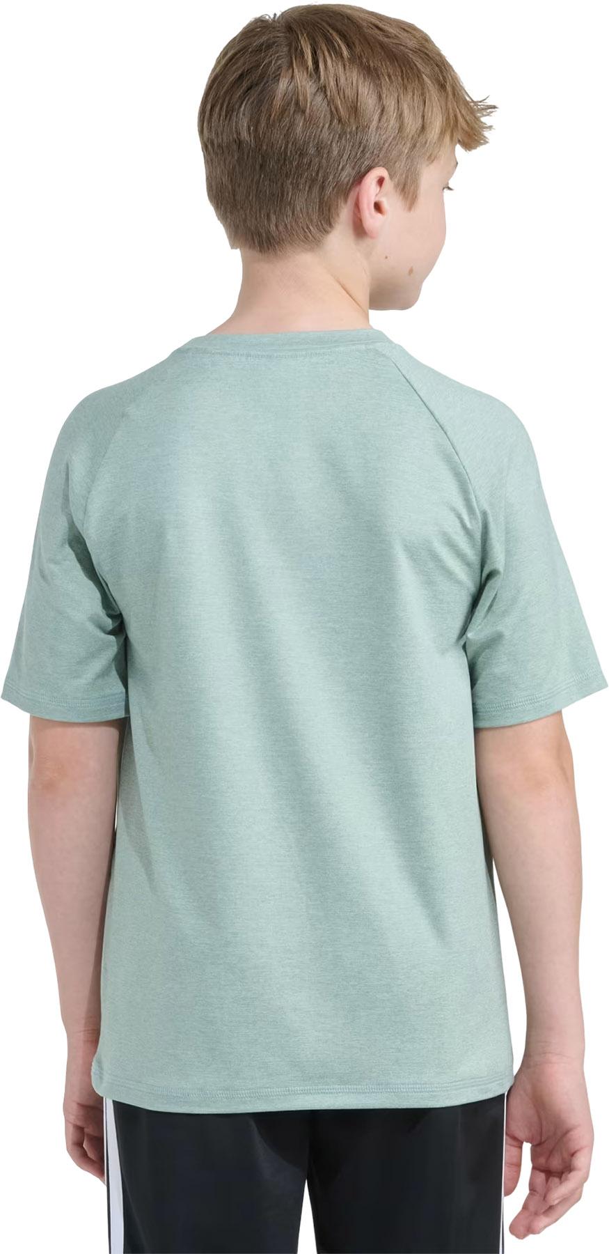 Product gallery image number 3 for product Short Sleeve Raglan Poly T-Shirt - Boys