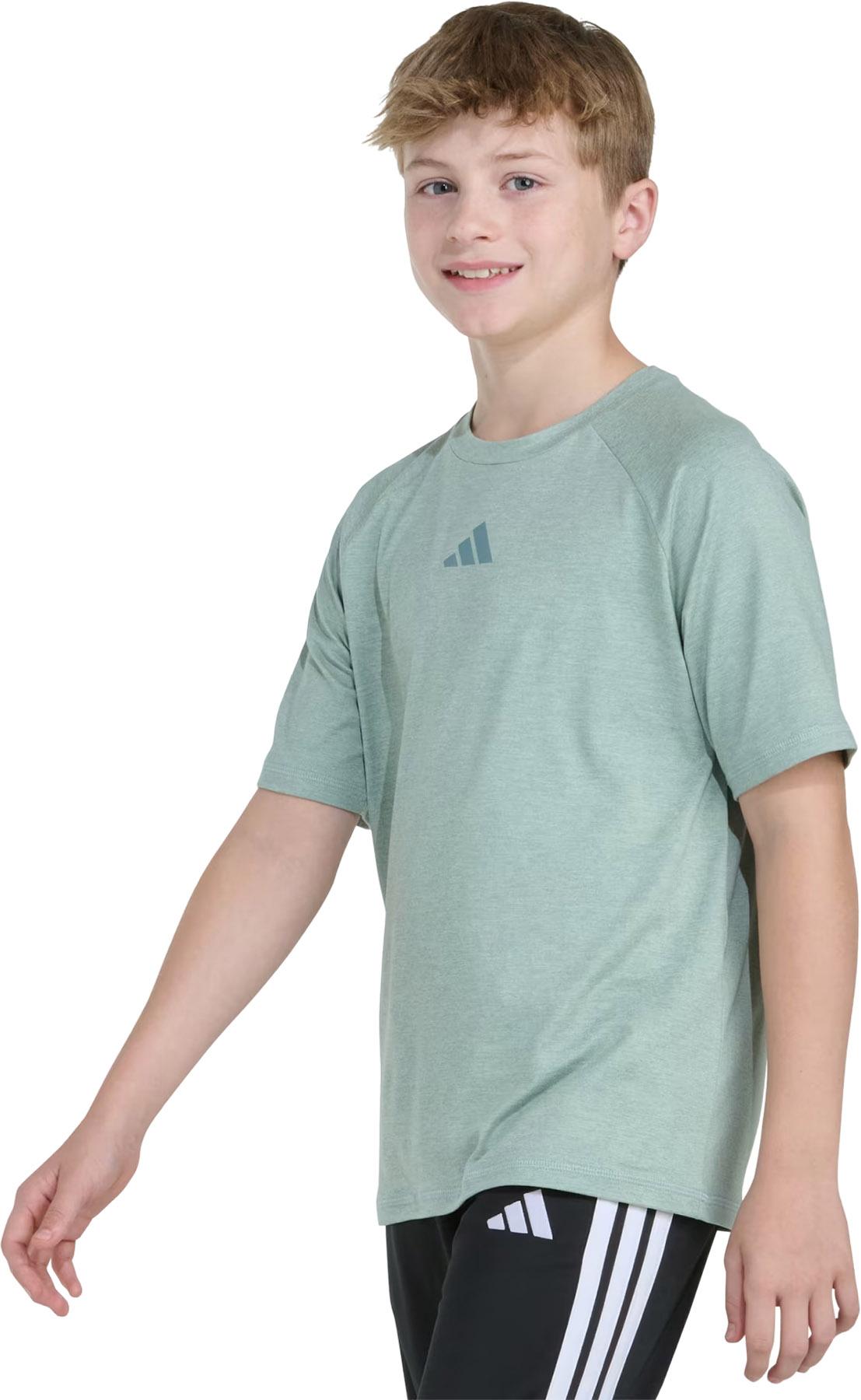 Product gallery image number 2 for product Short Sleeve Raglan Poly T-Shirt - Boys