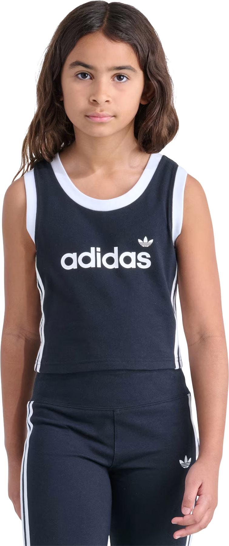 Product image for 3-Stripes Cotton Tank Top - Junior Girl