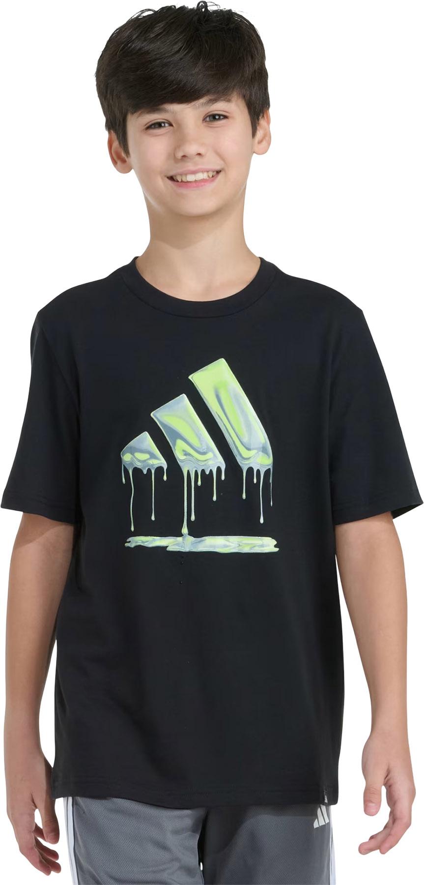 Product image for Chrome Drip Logo Short Sleeve T-Shirt - Boys
