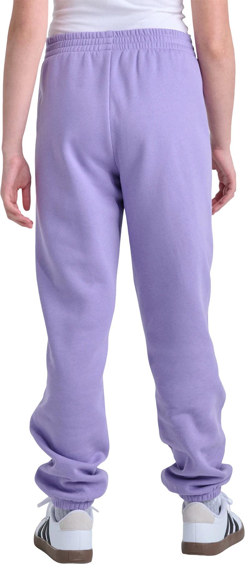 Numéro de l'image de la galerie de produits 3 pour le produit Pantalon de jogging ample à taille élastique avec logo discret - Jeune fille