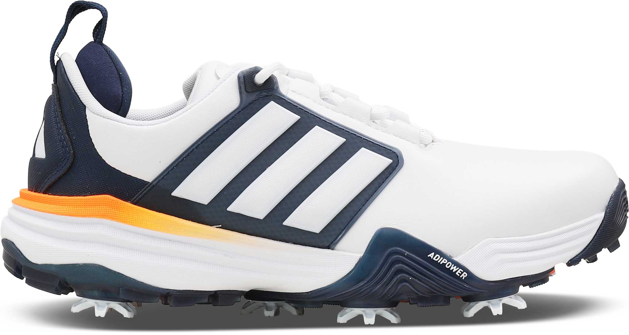 Footwear White - Collegiate Navy - Lucid Orange