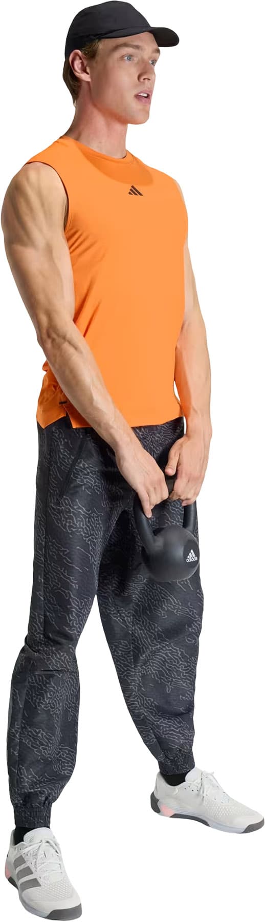 Product gallery image number 7 for product D4T PrimeLift 3 Stripes Tank Top - Men's