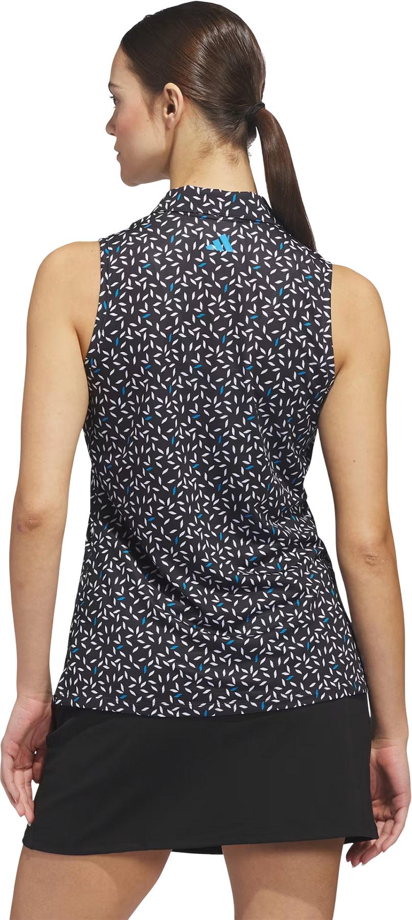 Numéro de l'image de la galerie de produits 2 pour le produit Polo sans manches imprimé ottoman Ultimate365 Climacool - Femme