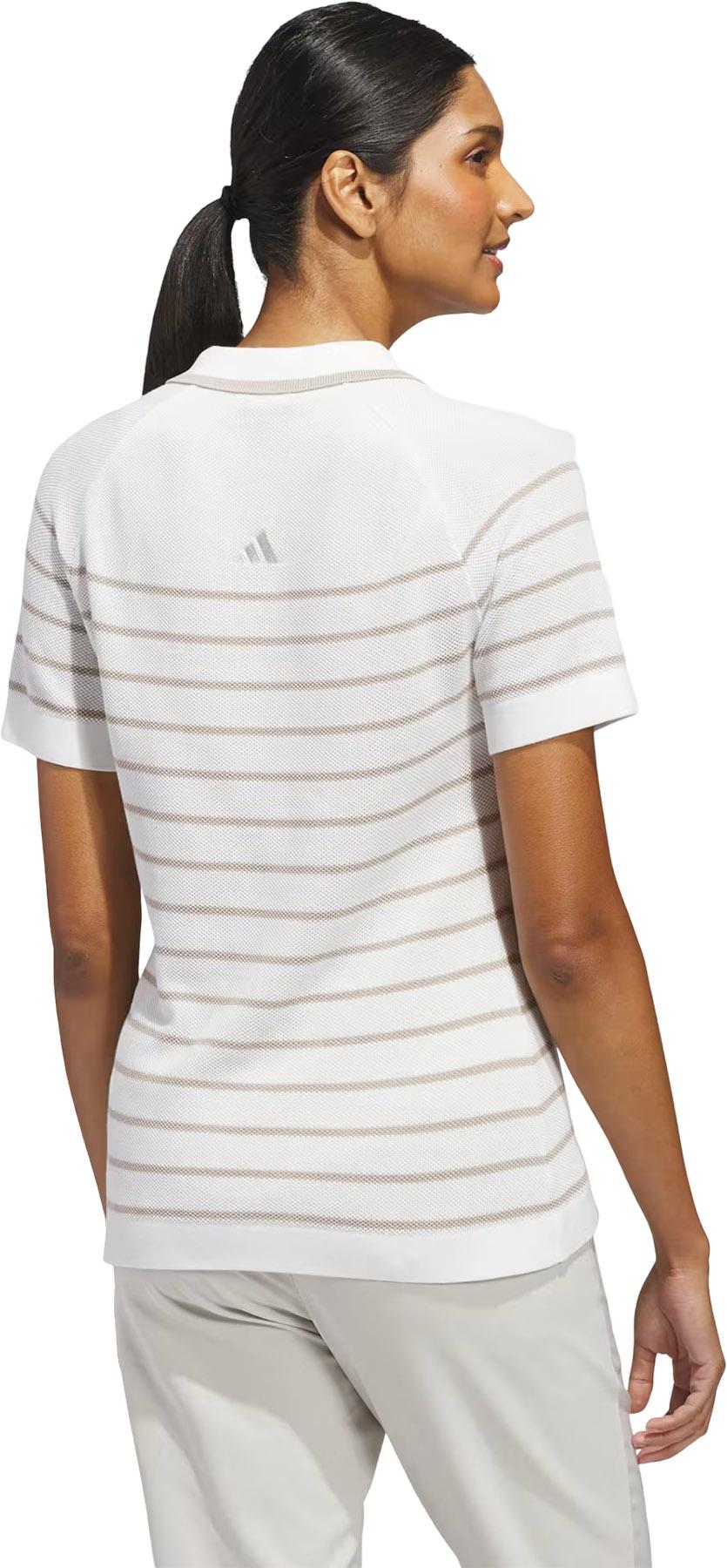 Numéro de l'image de la galerie de produits 2 pour le produit Polo en tricot à rayures Ultimate365+ - Femme
