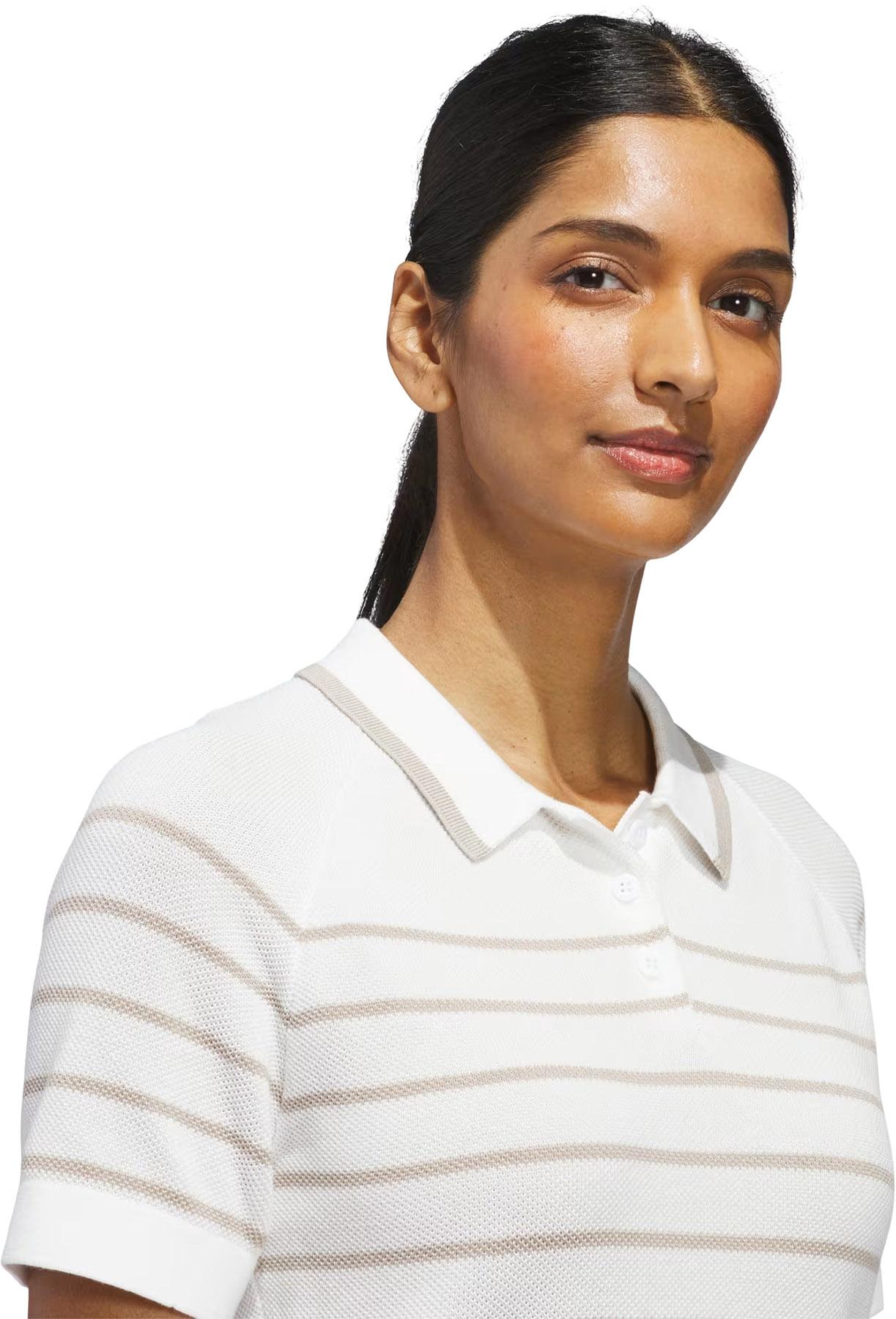 Numéro de l'image de la galerie de produits 4 pour le produit Polo en tricot à rayures Ultimate365+ - Femme