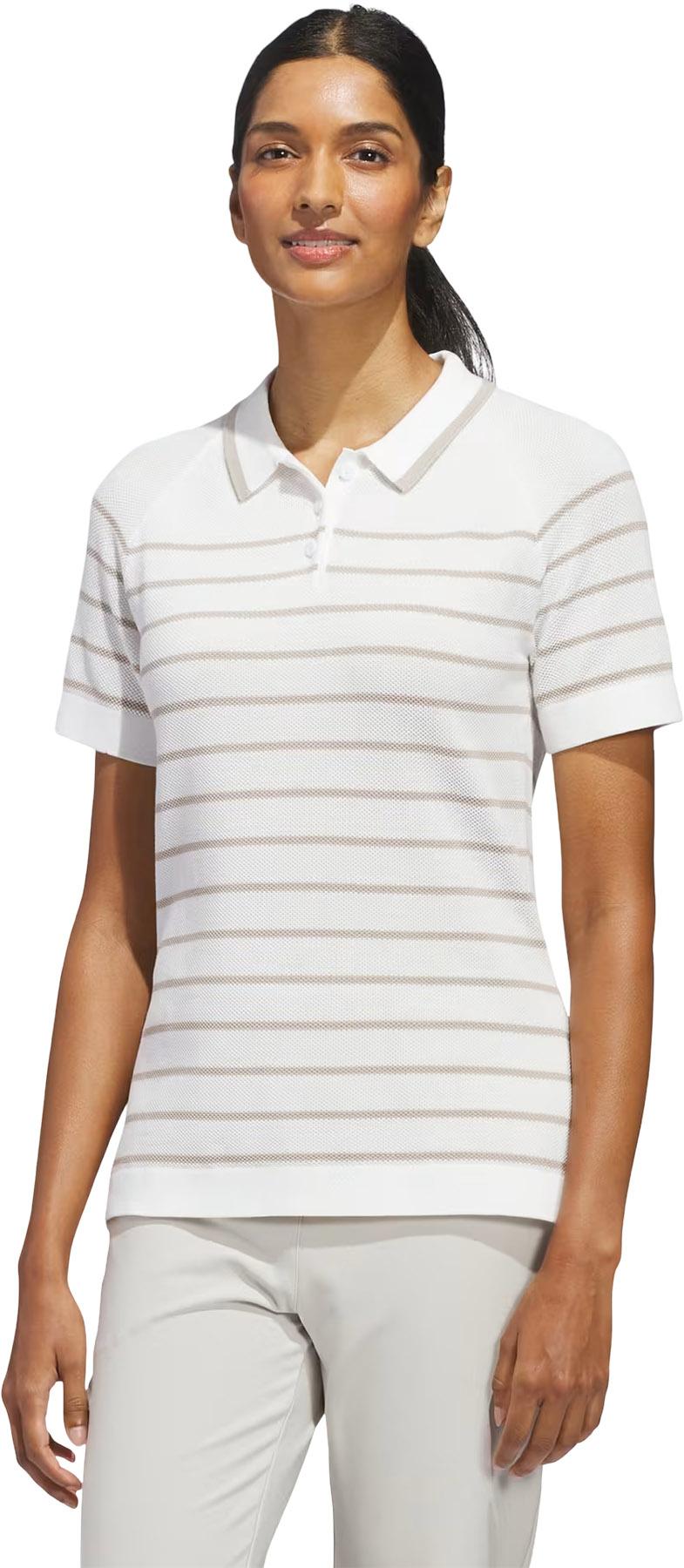 Numéro de l'image de la galerie de produits 3 pour le produit Polo en tricot à rayures Ultimate365+ - Femme