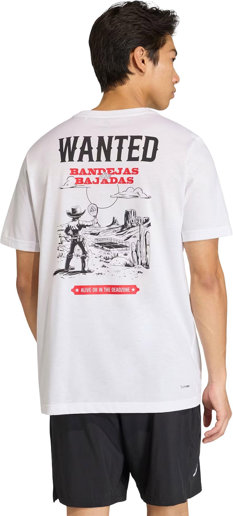 Product gallery image number 2 for product Padel Wanted Graphic T-Shirt - Men's