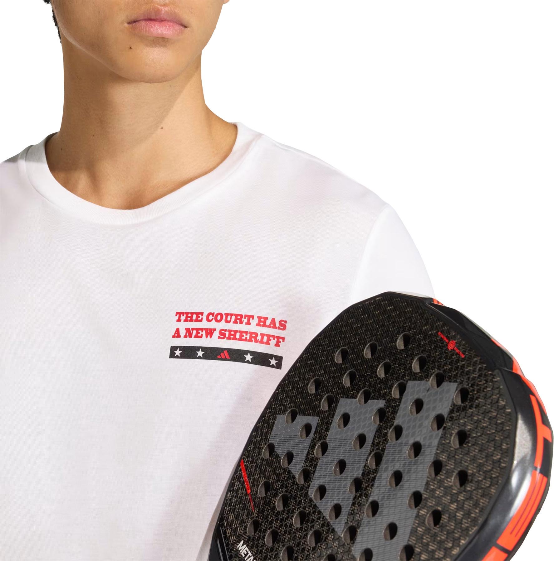 Product gallery image number 5 for product Padel Wanted Graphic T-Shirt - Men's