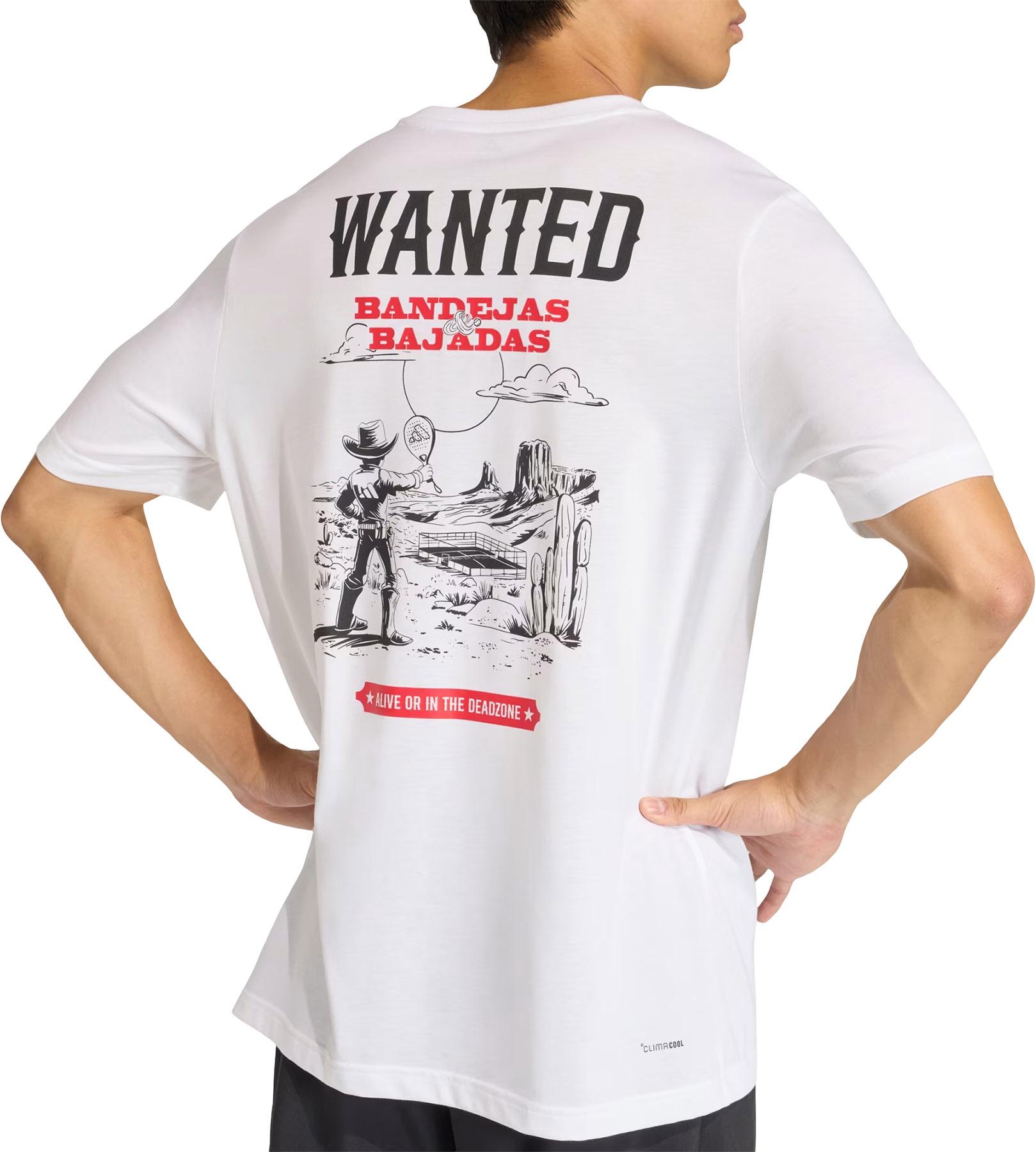 Product gallery image number 4 for product Padel Wanted Graphic T-Shirt - Men's