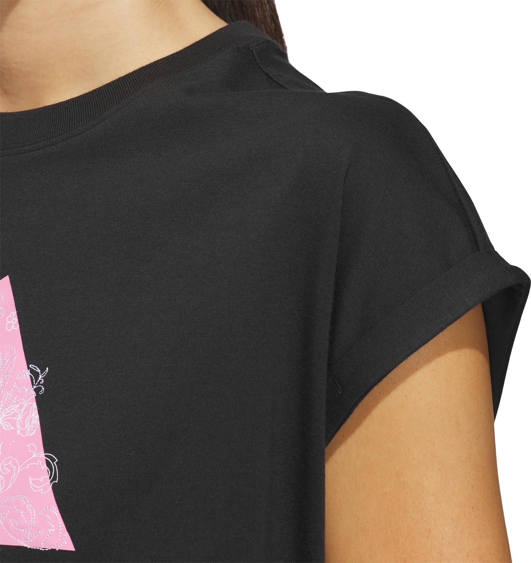Numéro de l'image de la galerie de produits 2 pour le produit T-shirt Western Florals Big Logo graphic - Femme