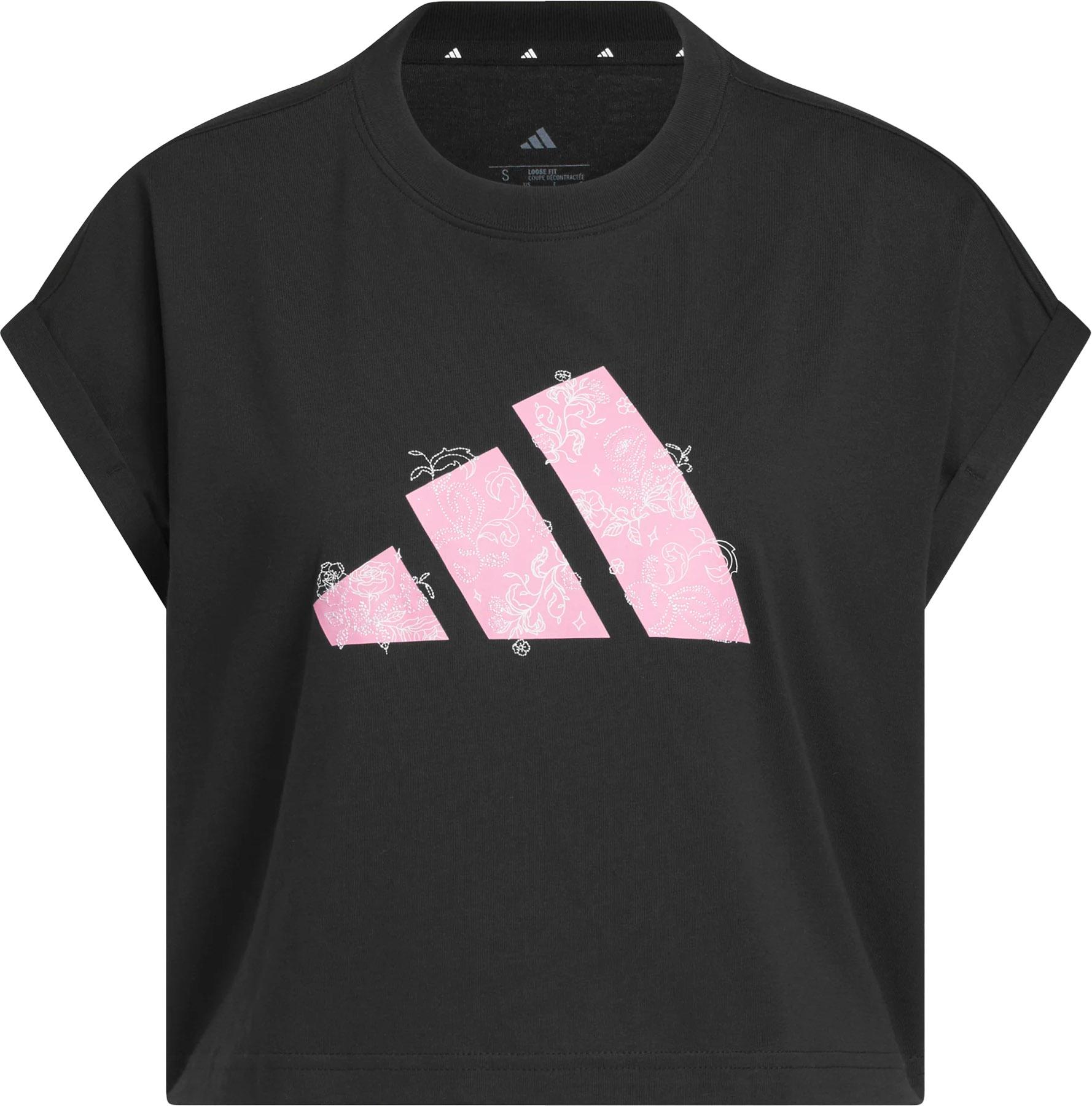 Image de produit pour T-shirt Western Florals Big Logo graphic - Femme
