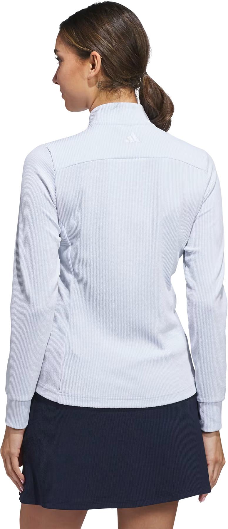 Numéro de l'image de la galerie de produits 2 pour le produit Manteau à glissière pleine longueur texturée Performance - Femme