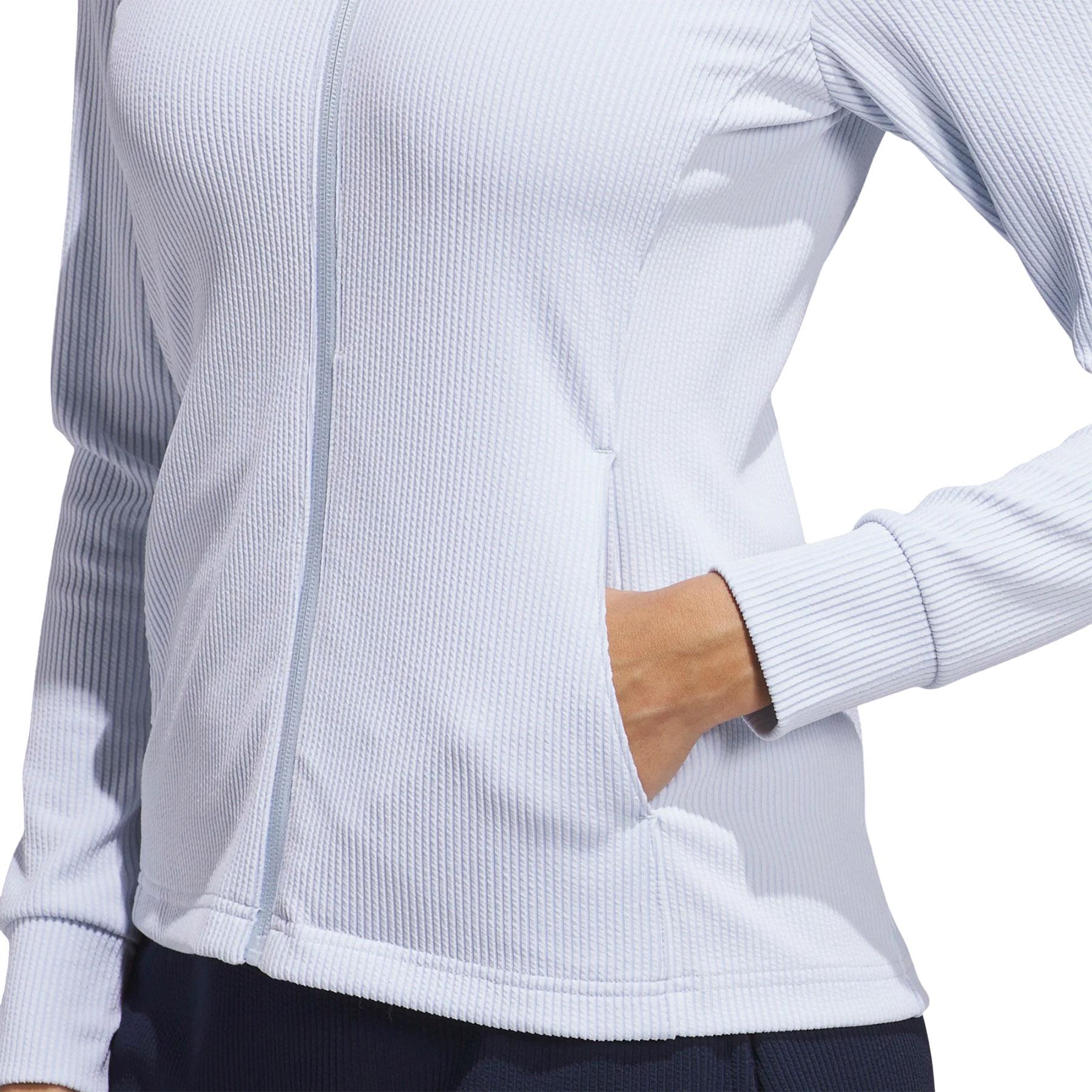 Numéro de l'image de la galerie de produits 4 pour le produit Manteau à glissière pleine longueur texturée Performance - Femme